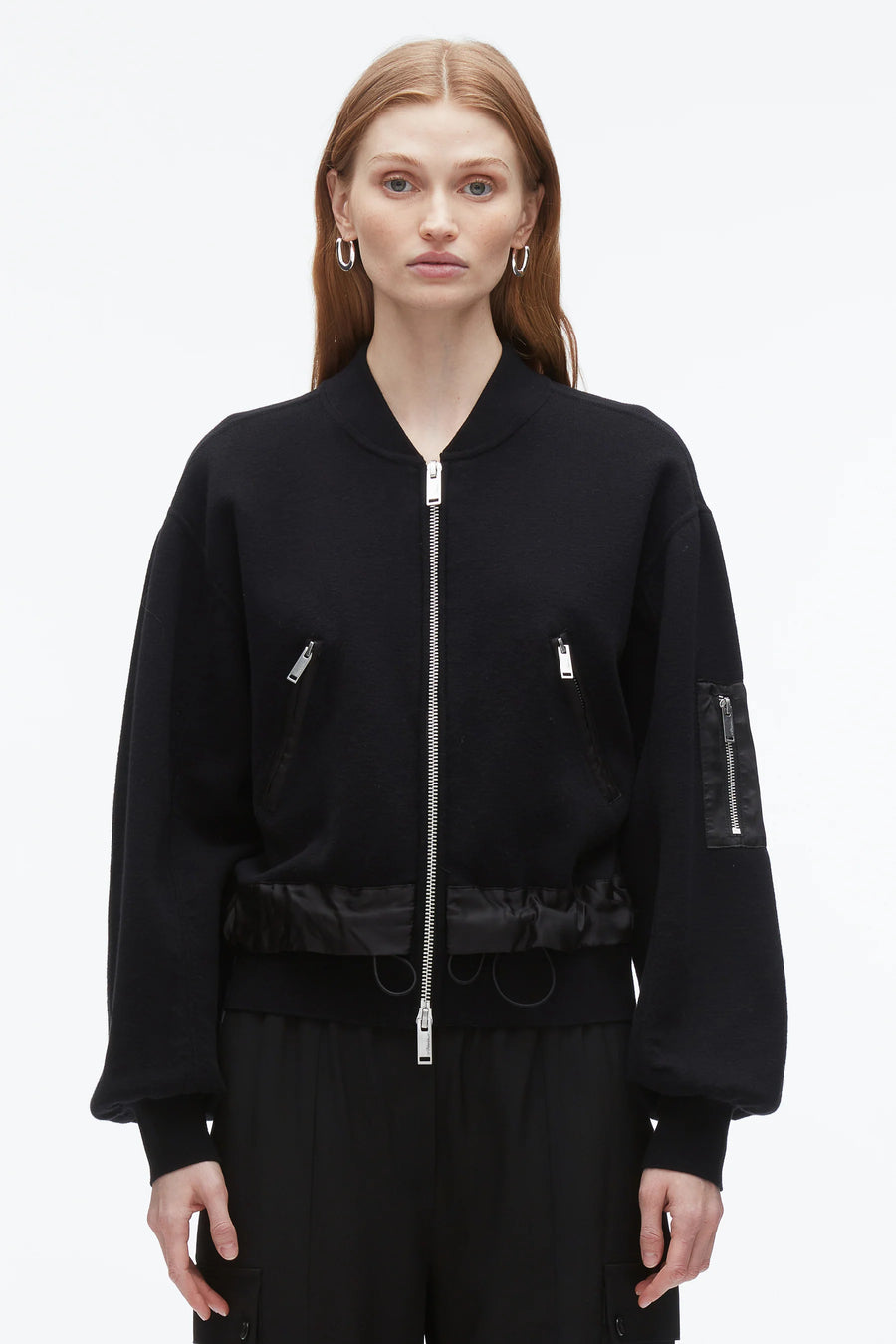 Double Layer Bomber Jacket