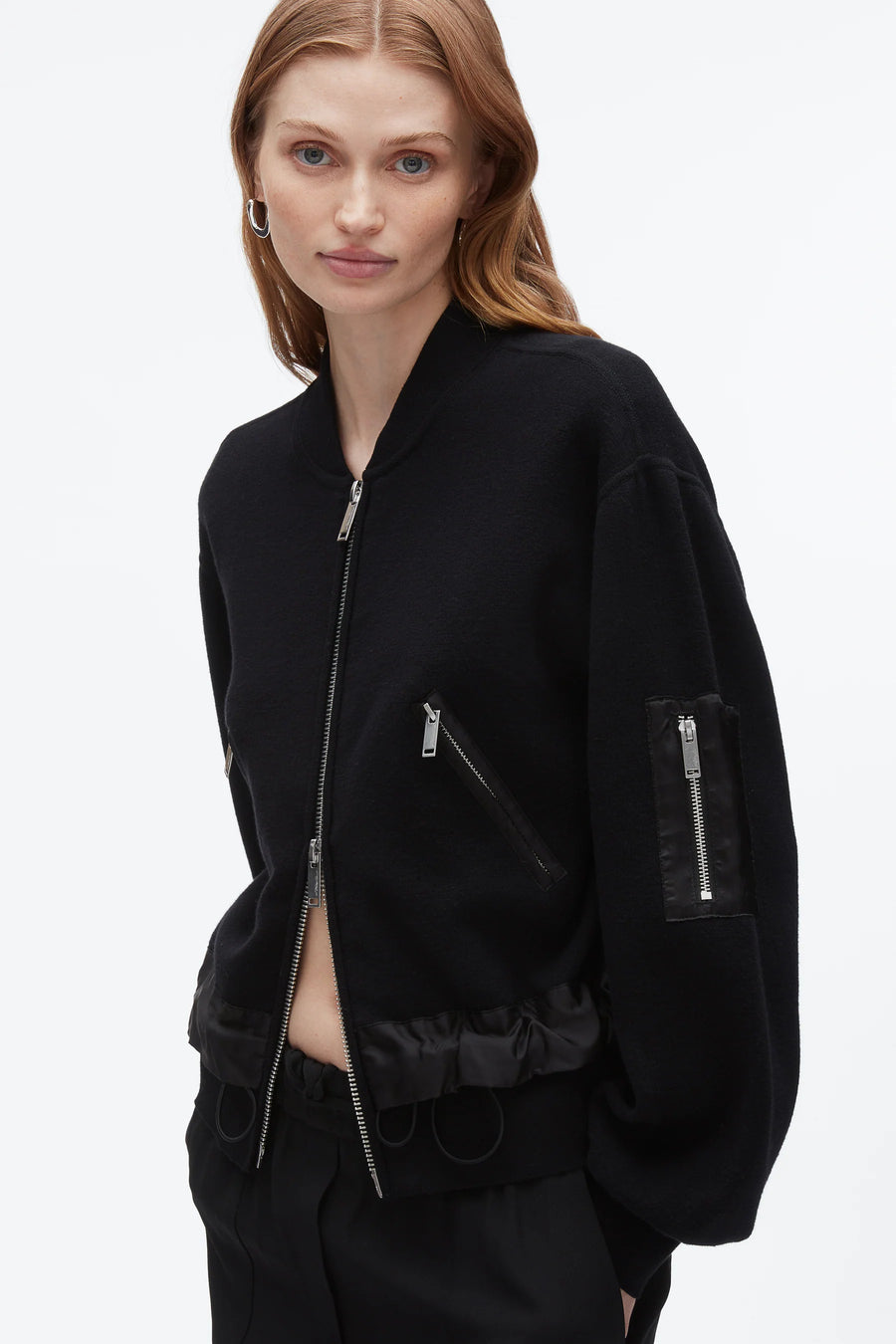 Double Layer Bomber Jacket