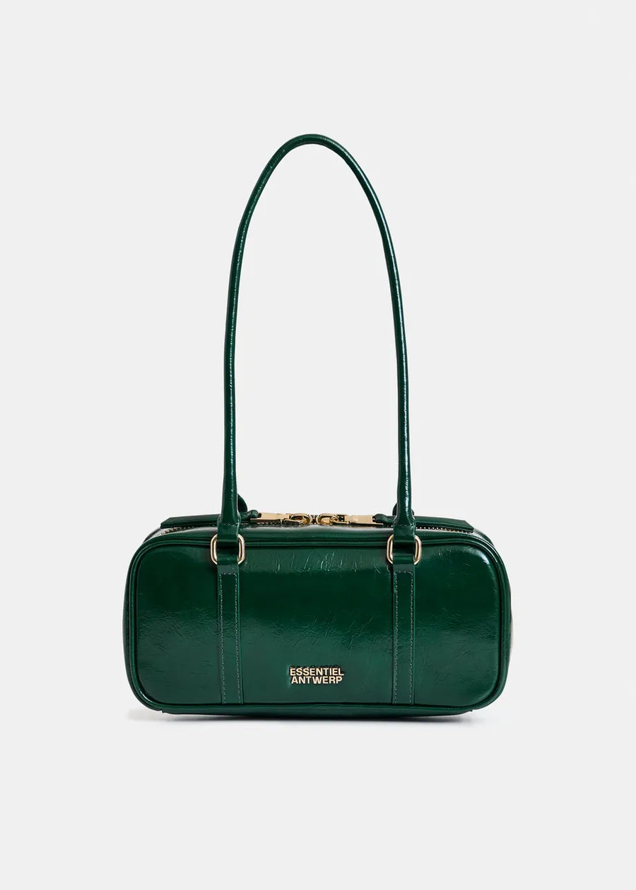 Black Patent Leather Handbag