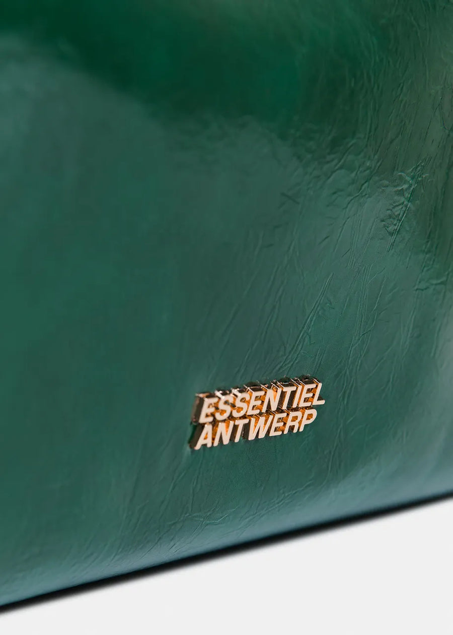 Green Patent Leather Hobo Bag