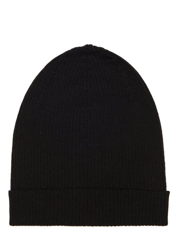 Ribbed Wool Beanie