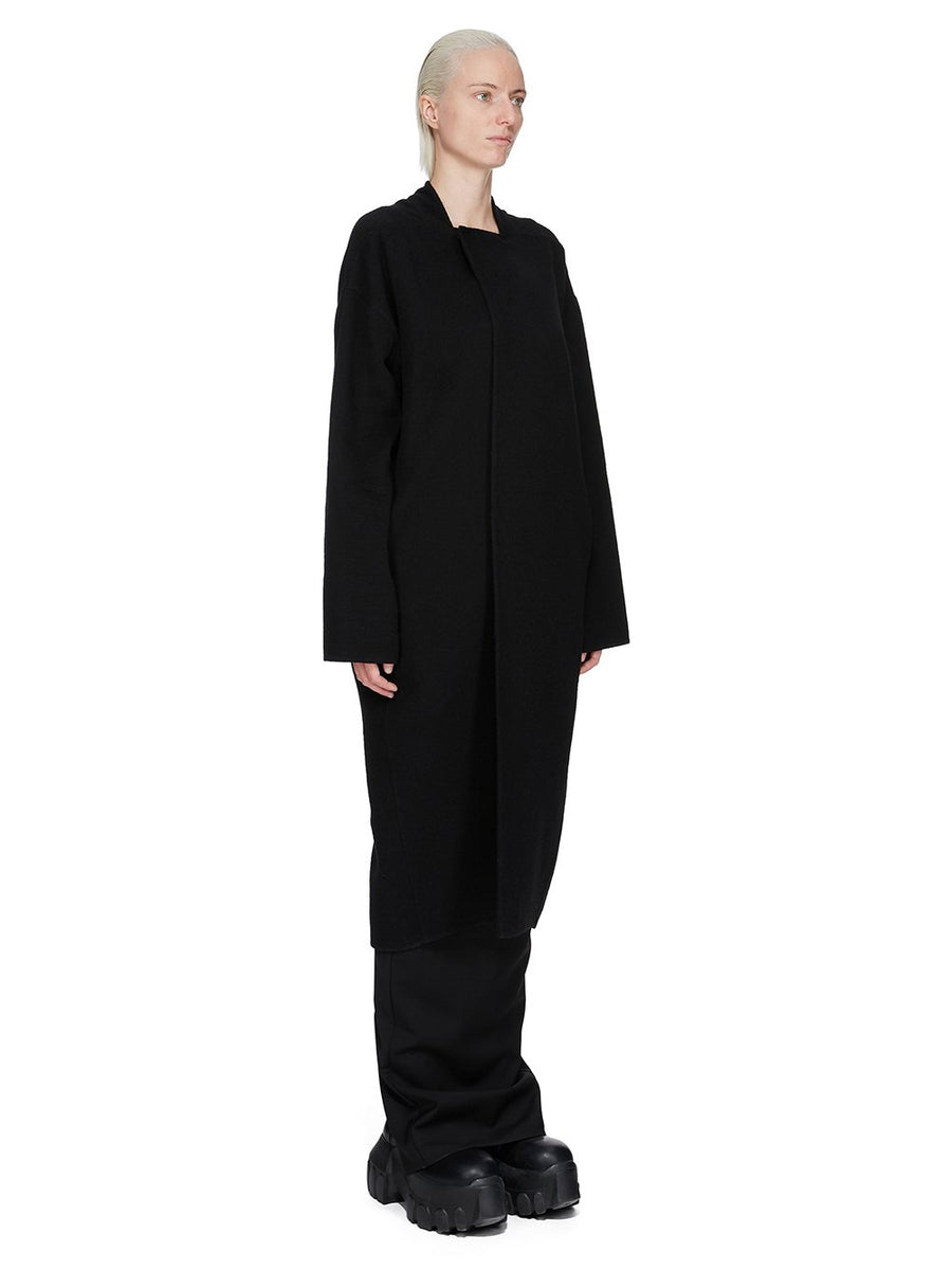 Black Island Coat Shawl Collar