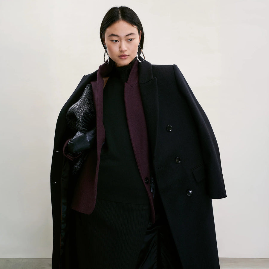 Solace Coat Black