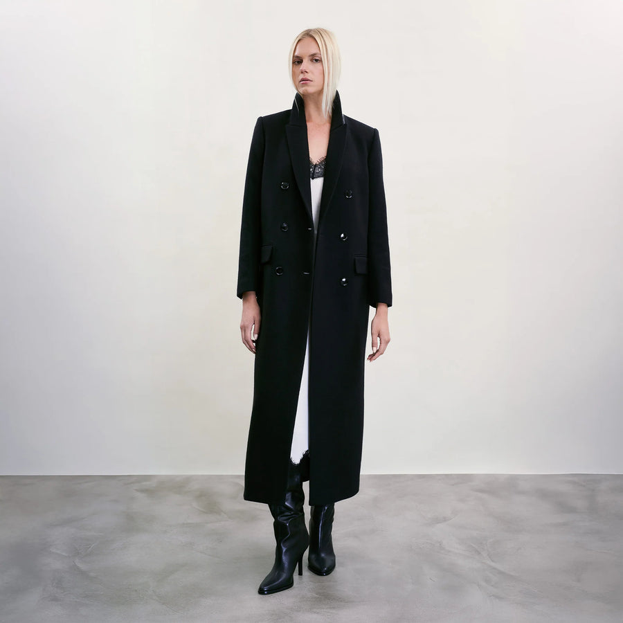 Solace Coat Black