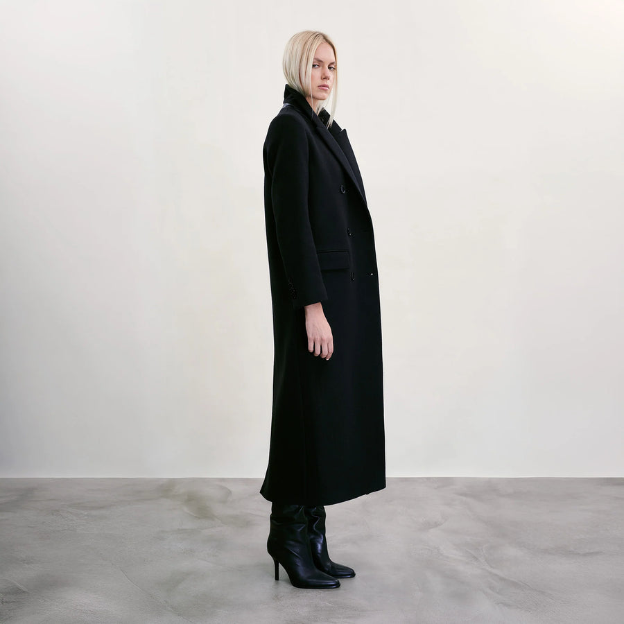 Solace Coat Black