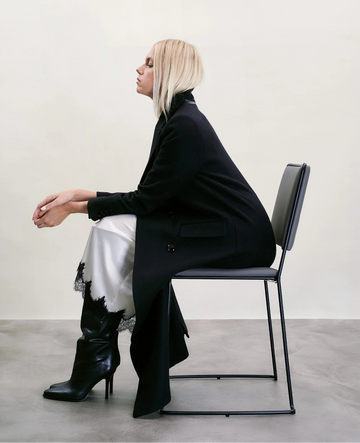 Solace Coat Black
