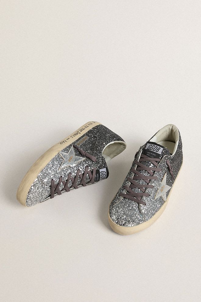 Golden Goose Super-Star Classic Sneakers Glitter