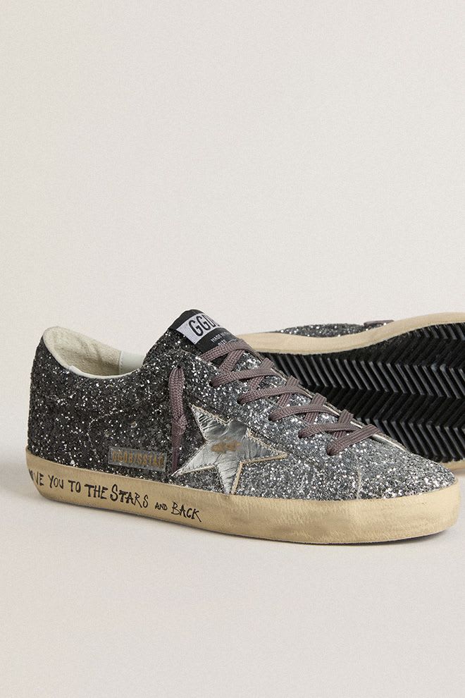 Golden Goose Super-Star Classic Sneakers Glitter