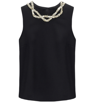 Striking Coolness Pure Black Top