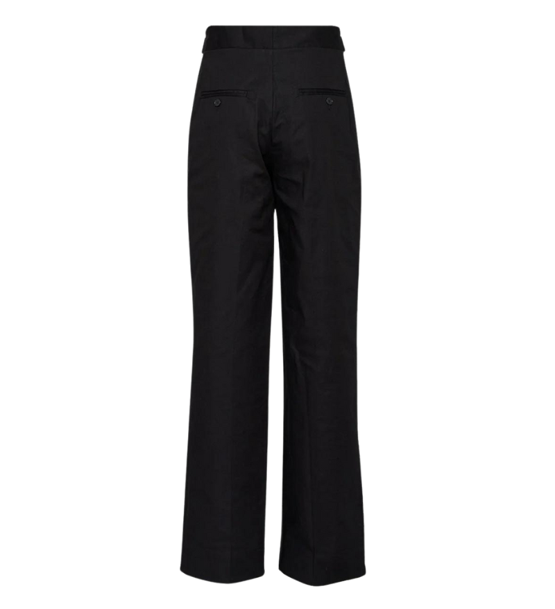 Wide Leg Trousers Black