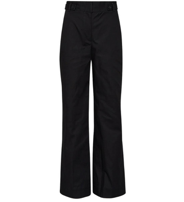 Wide Leg Trousers Black