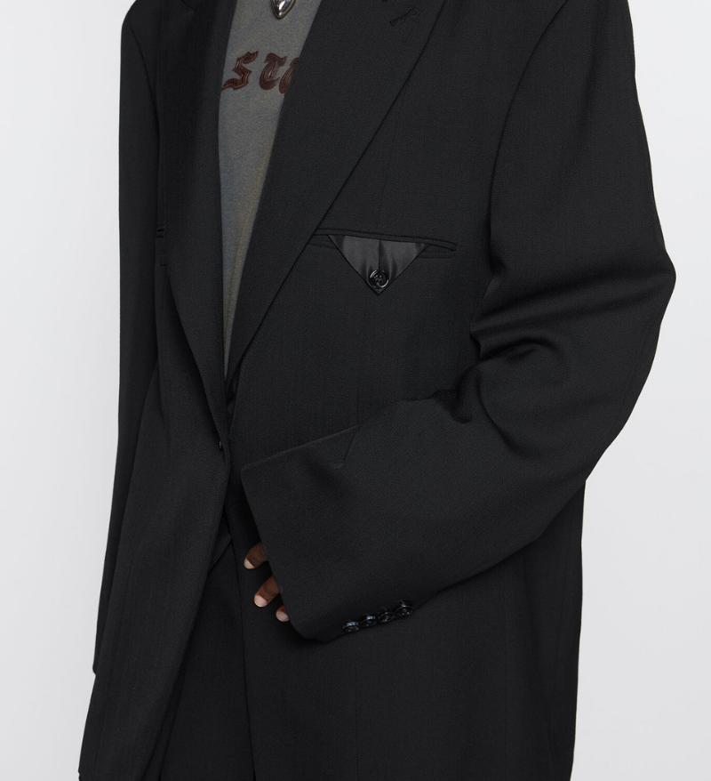 ACNE Black Single Breasted Blazer