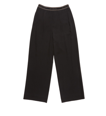 ACNE LOGO TAPE TROUSERS