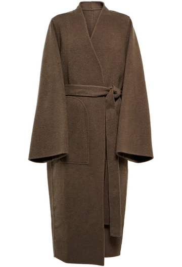 Dust Brown Robe Coat